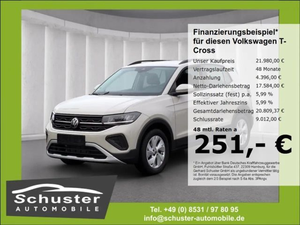 Volkswagen T-Cross 2024 Benzine