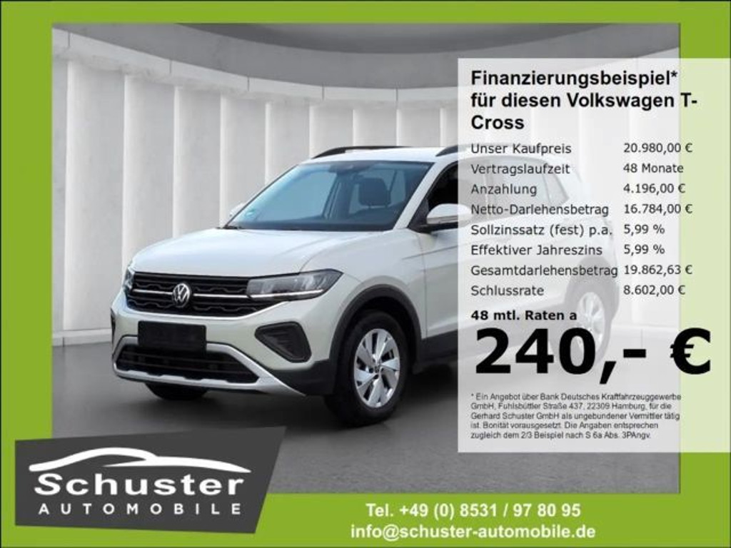 Volkswagen T-Cross 2025 Benzine