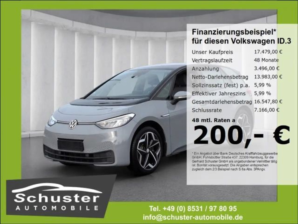 Volkswagen ID.3 2021 Elektrisch