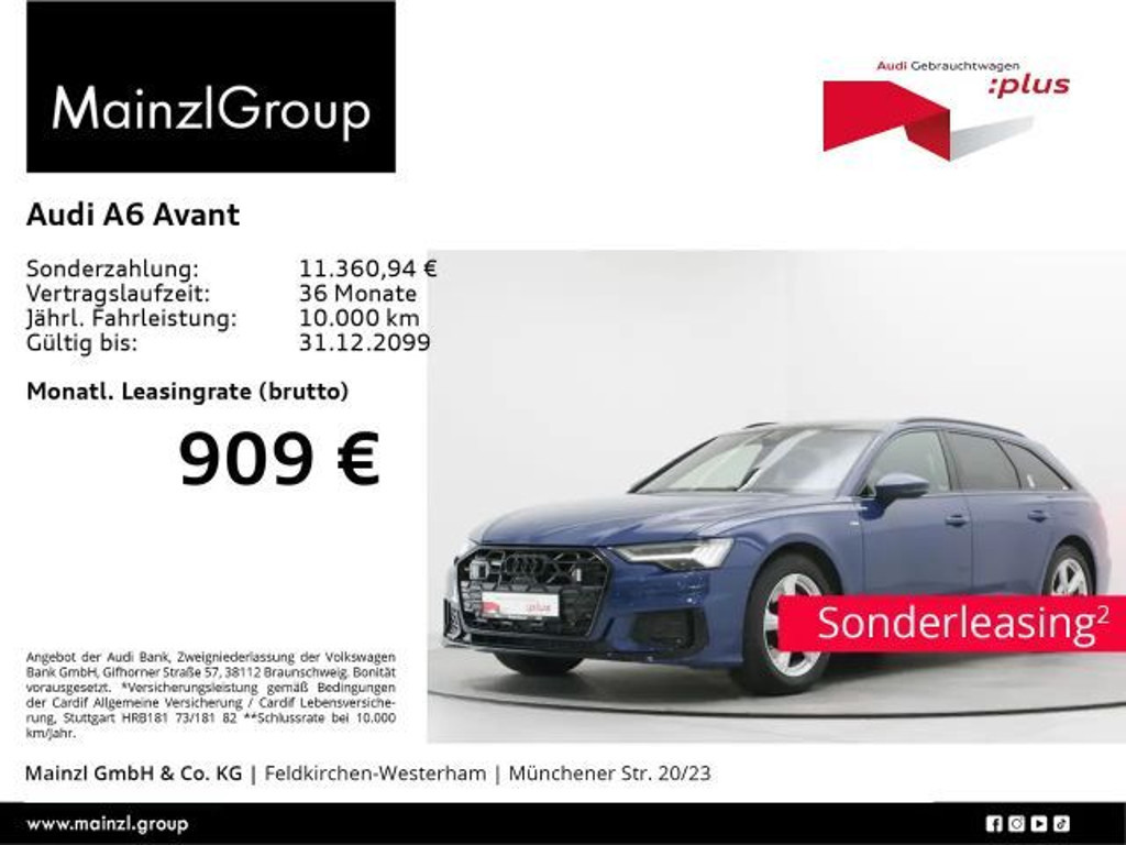 Audi A6 2024 Hybride Benzine