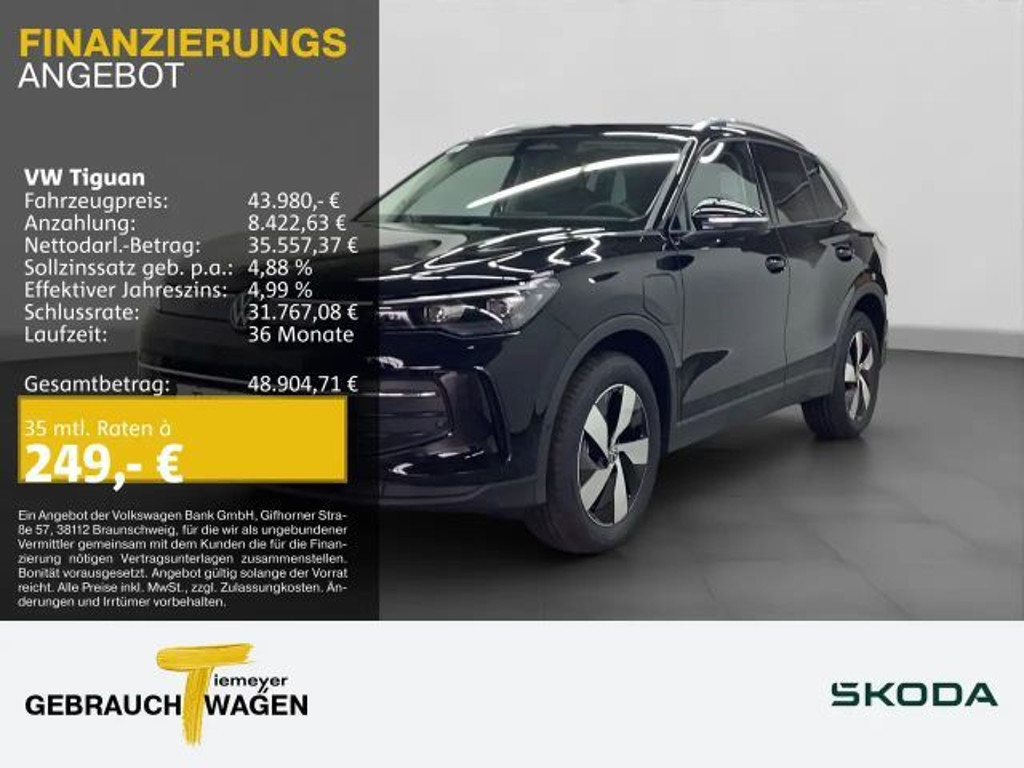 Volkswagen Tiguan 2025 Hybride Benzine
