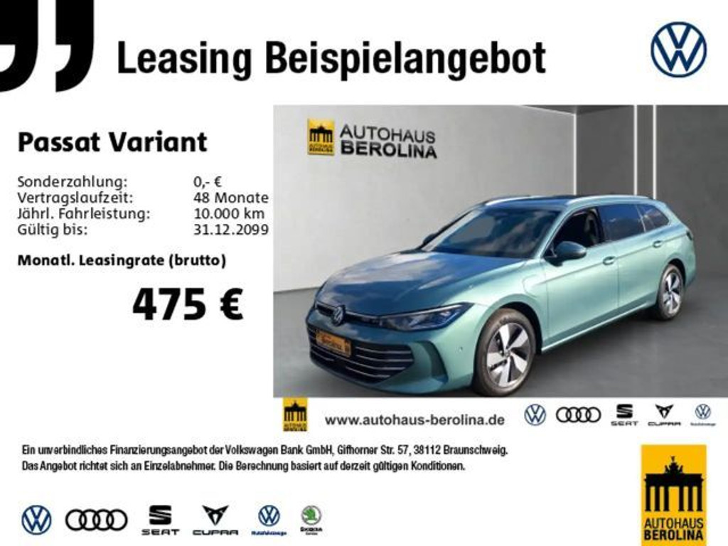Volkswagen Passat 2025 Hybride Benzine