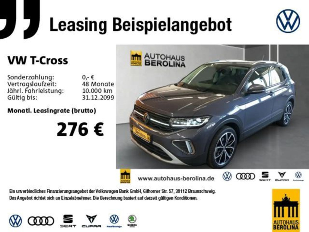 Volkswagen T-Cross 2024 Benzine