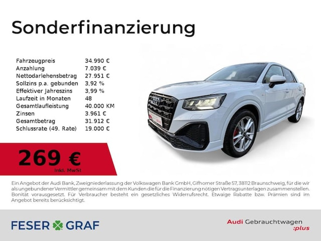 Audi Q2 2025 Benzine