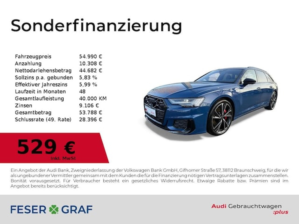 Audi A6 2023 Hybride Benzine