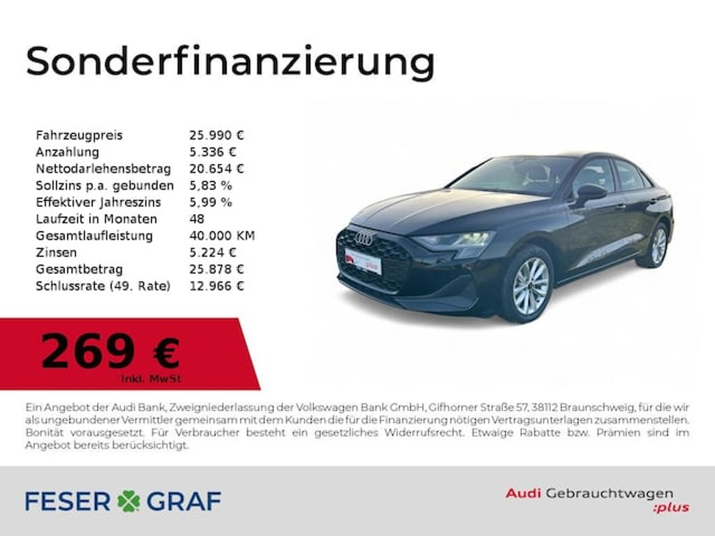 Audi A3 2024 Benzine