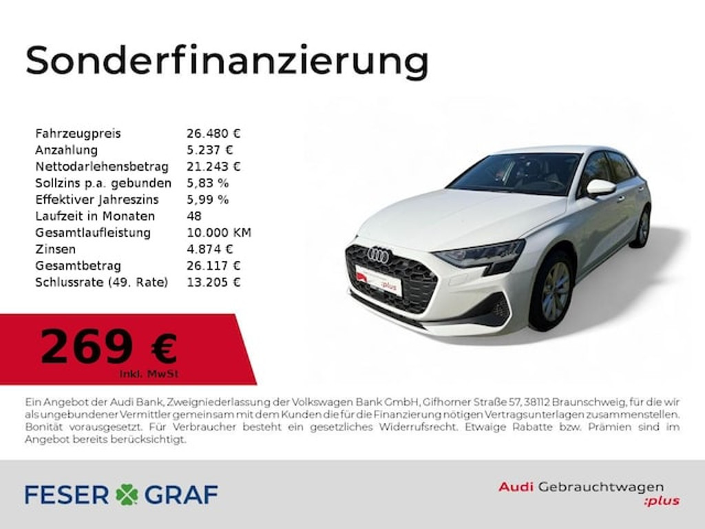 Audi A3 2024 Benzine