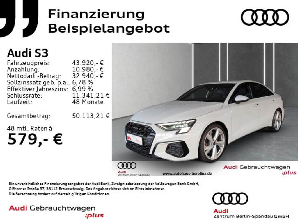 Audi S3 2024 Benzine