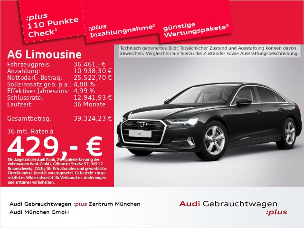 Audi A6 2023 Benzine