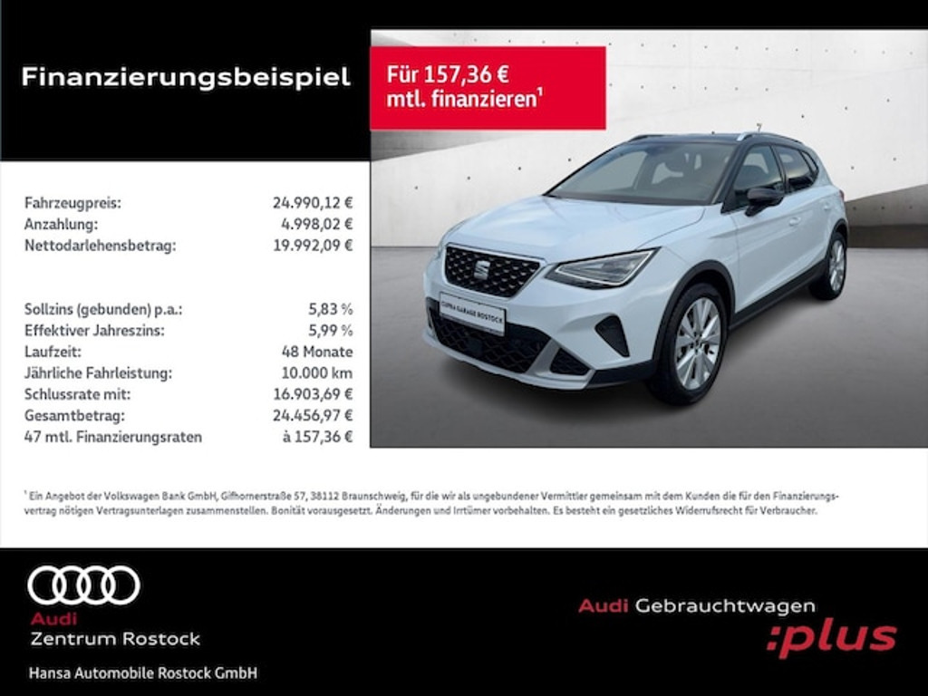 Seat Arona 2025 Benzine