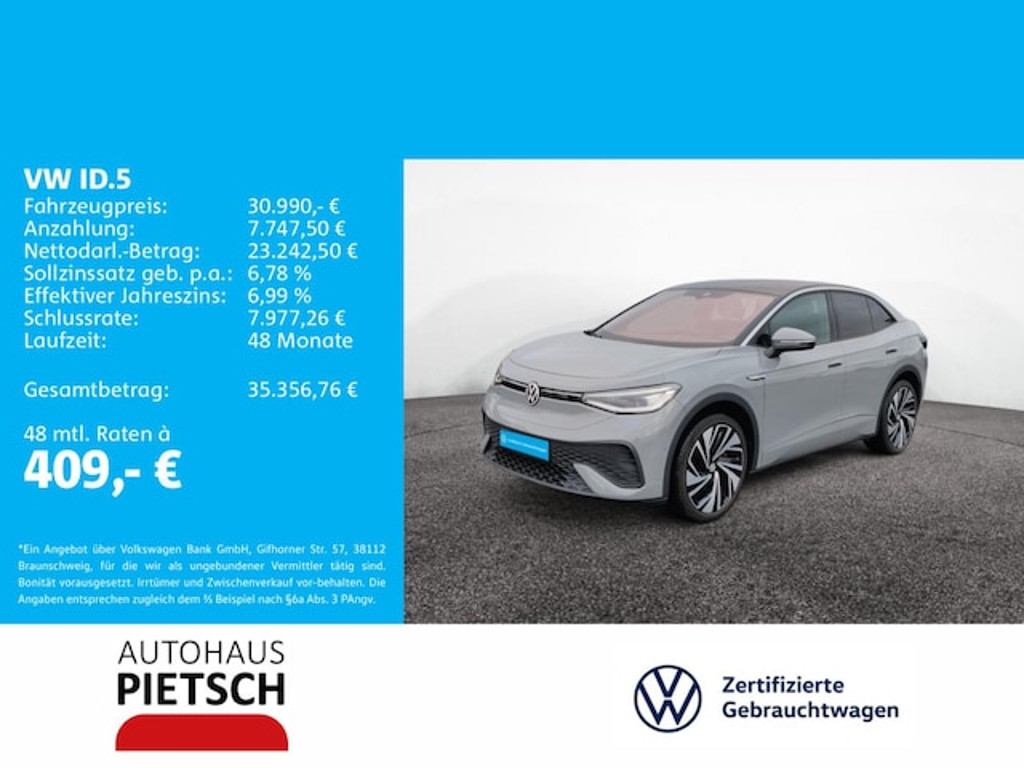 Volkswagen ID.5 2022 Elektrisch