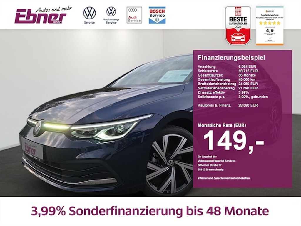 Volkswagen Golf 2023 Benzine