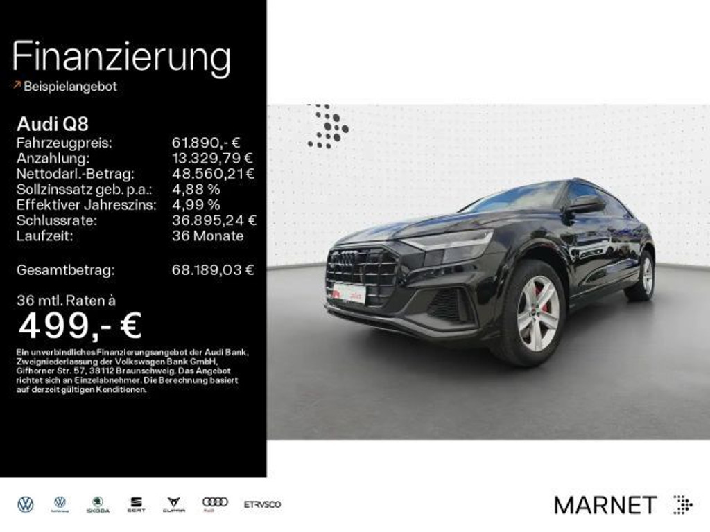 Audi Q8 2022 Hybride Benzine
