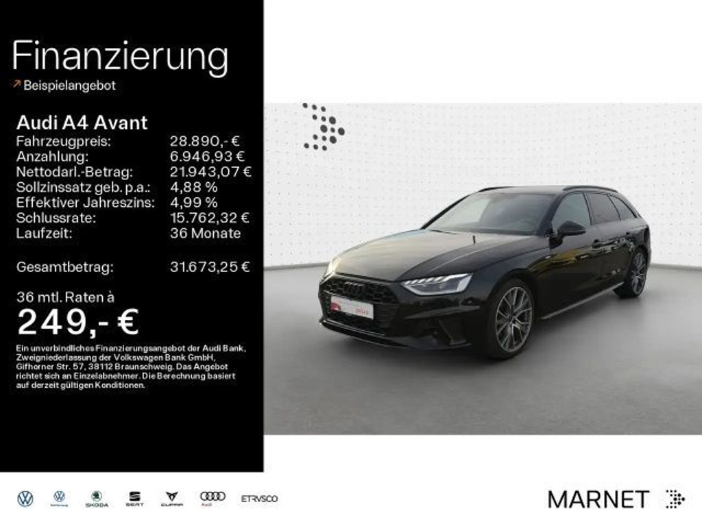 Audi A4 2022 Benzine