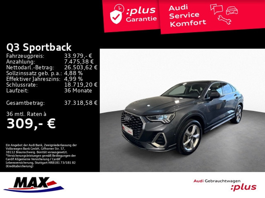 Audi Q3 2022 Hybride Benzine