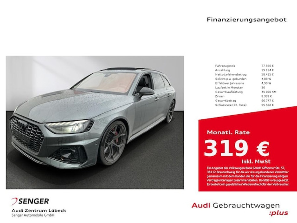 Audi RS4 2024 Benzine