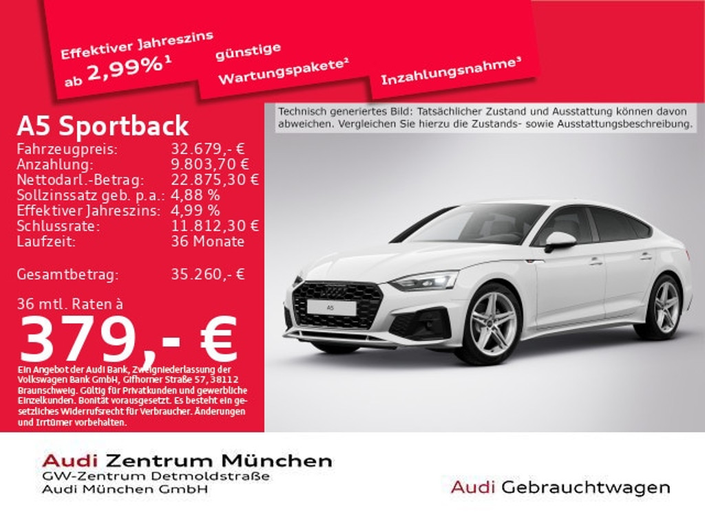 Audi A5 2023 Benzine