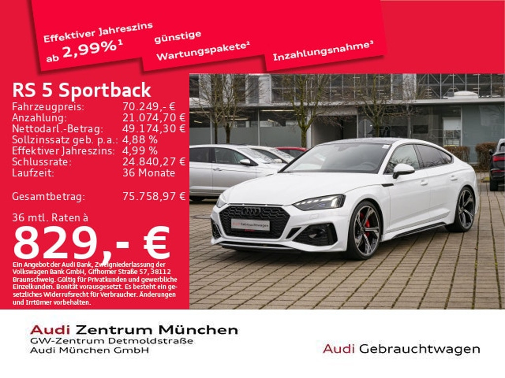 Audi RS5 2022 Benzine