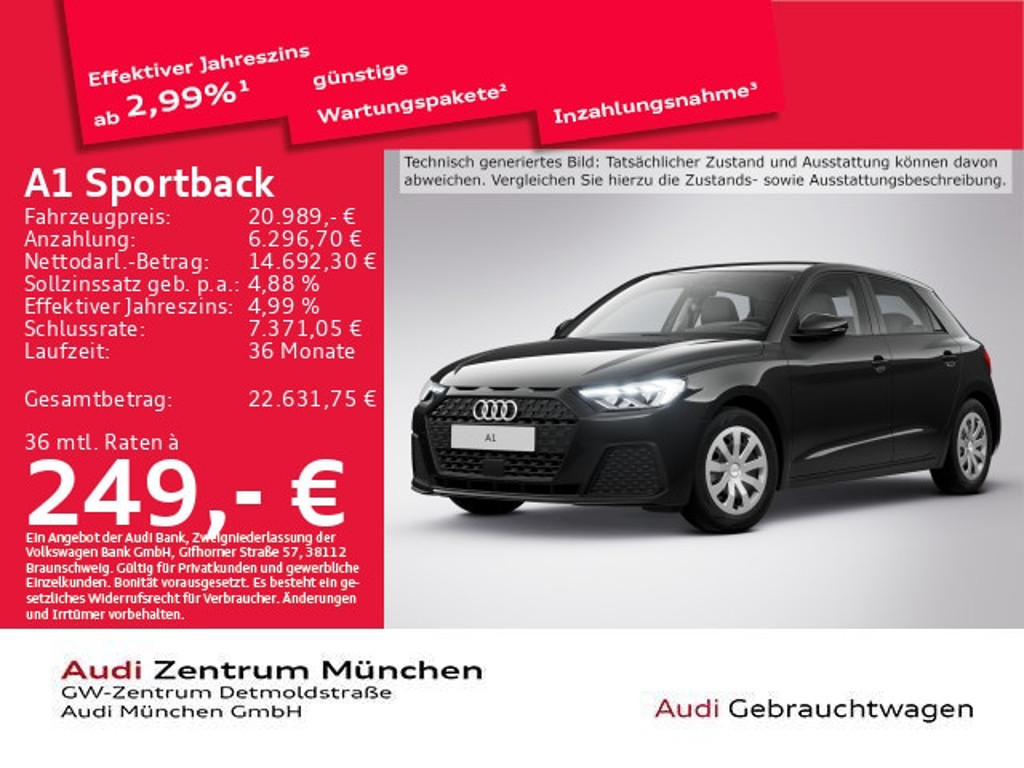 Audi A1 2022 Benzine