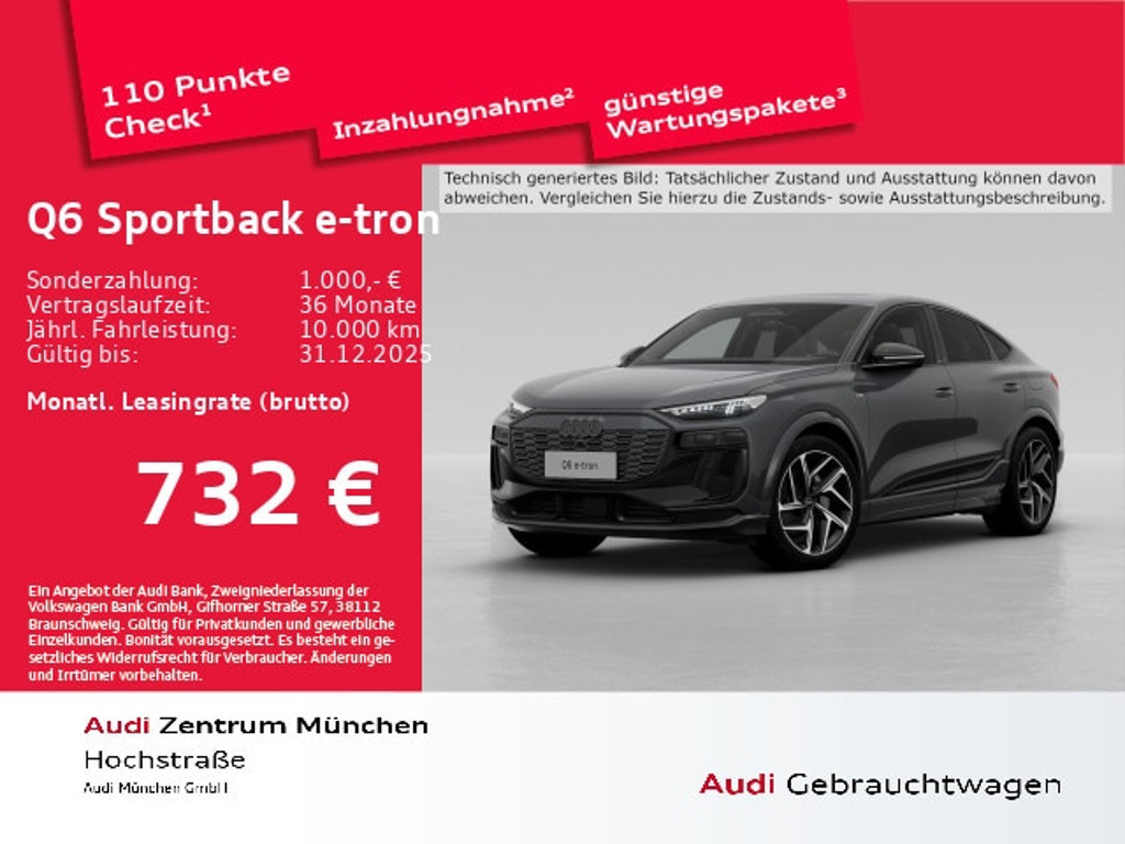 Audi Q6 e-tron 2025 Elektrisch