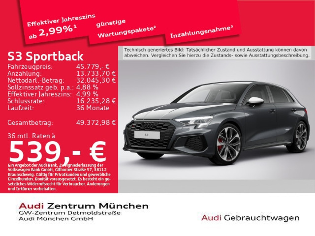 Audi S3 2024 Benzine