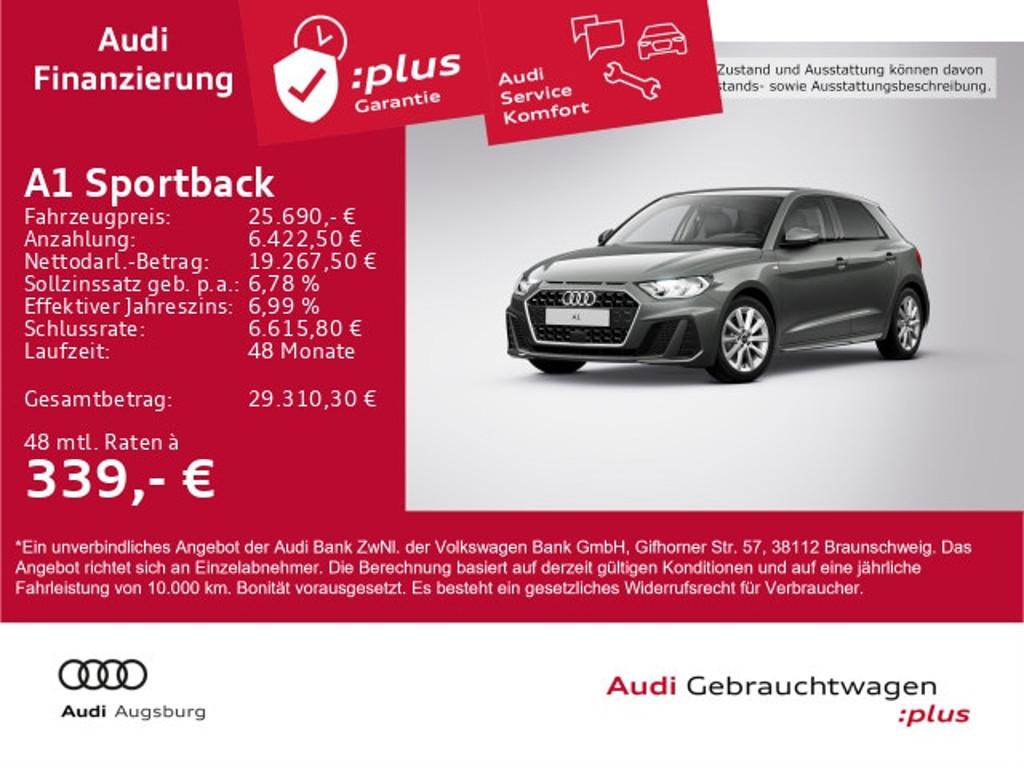 Audi A1 2025 Benzine