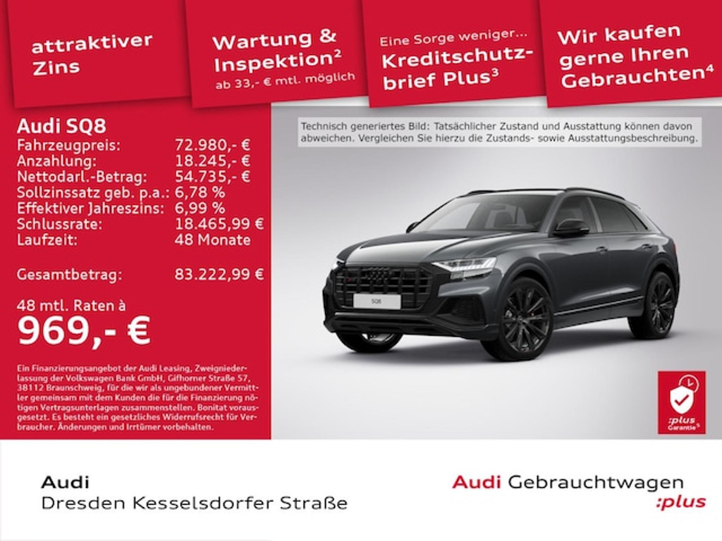 Audi SQ8 2022 Benzine