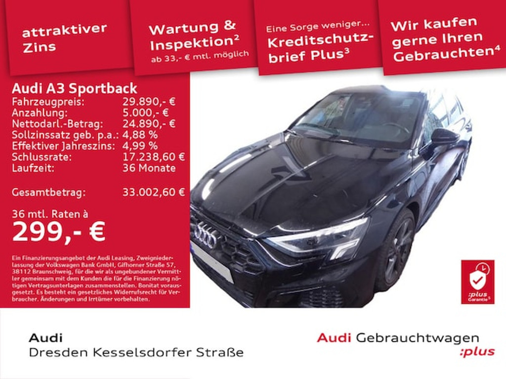 Audi A3 2021 Hybride Benzine