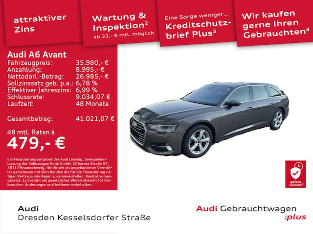 Audi A6 2022 Hybride Benzine