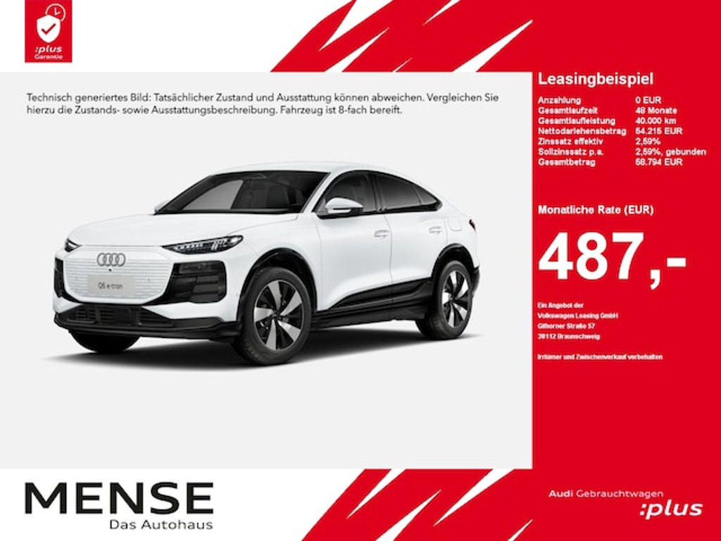 Audi Q6 e-tron 2025 Elektrisch