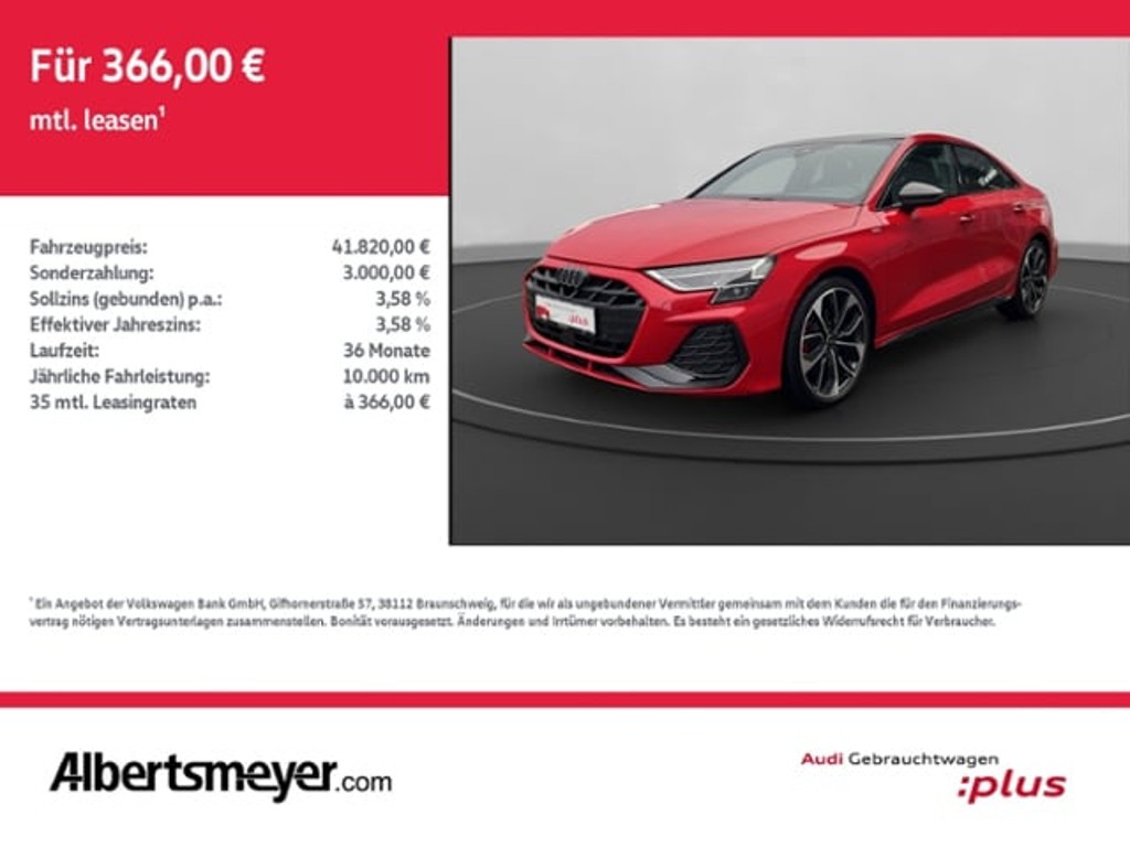 Audi A3 2025 Benzine
