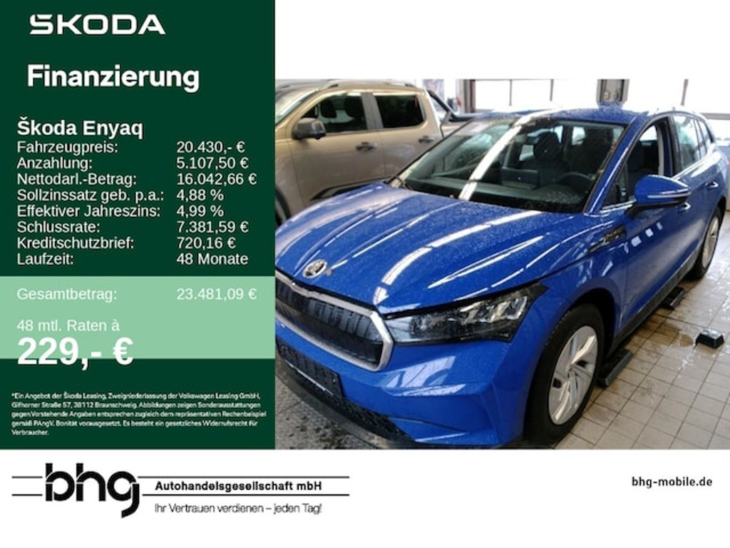 Skoda Enyaq 2022 Elektrisch