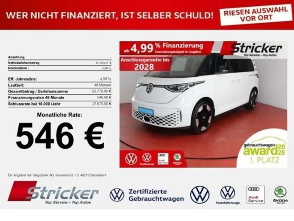 Volkswagen ID. Buzz 2023 Elektrisch
