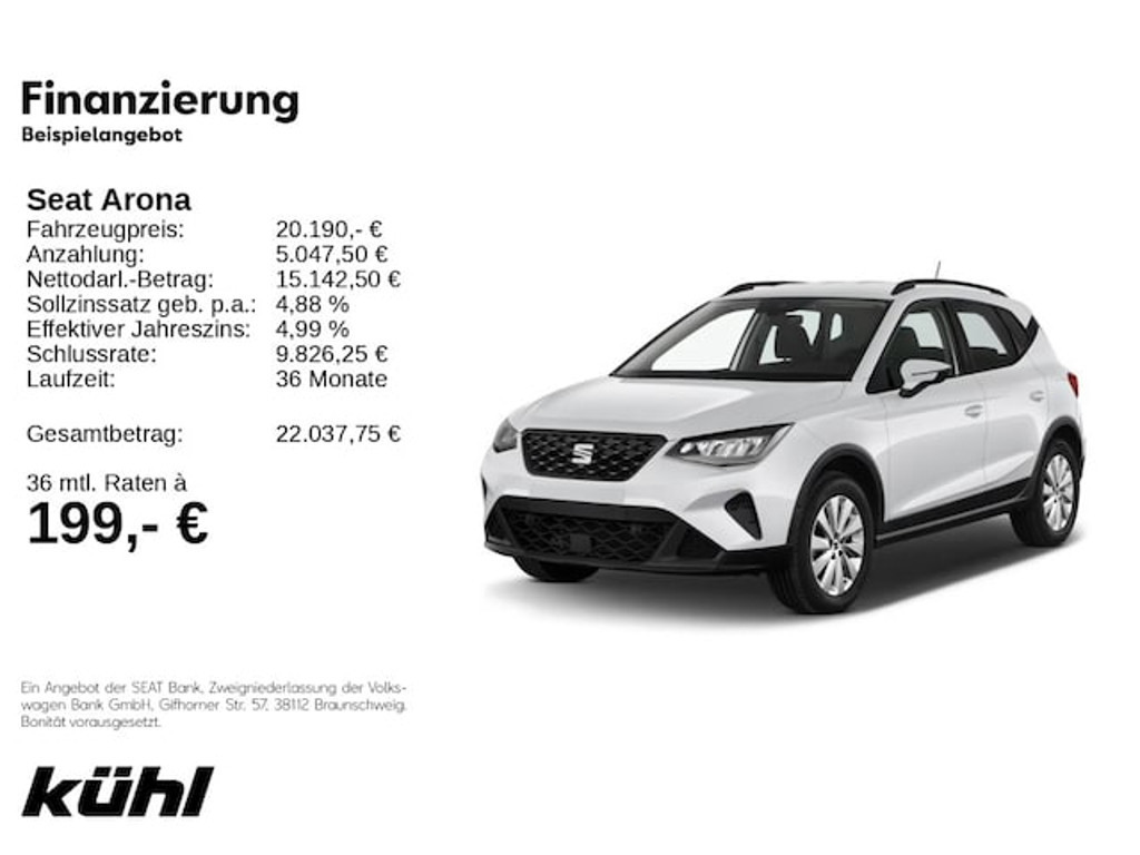 Seat Arona 2025 Benzine