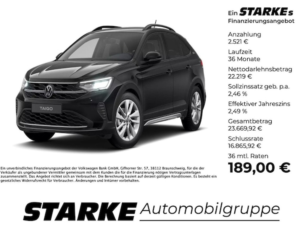 Volkswagen Taigo 2025 Benzine