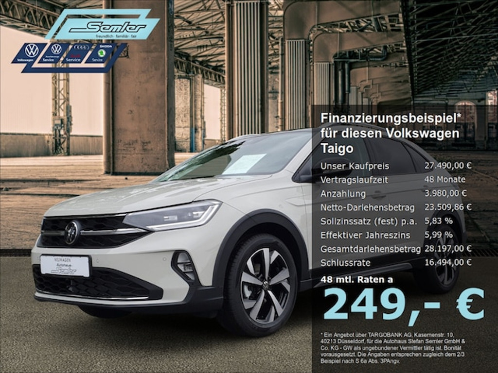 Volkswagen Taigo 2025 Benzine