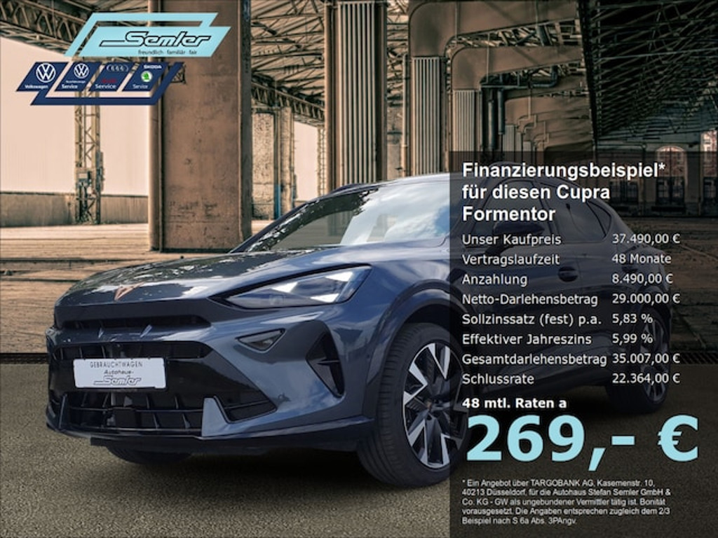 Cupra Formentor 2025 Benzine