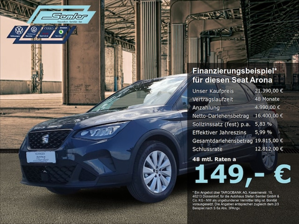 Seat Arona 2025 Benzine