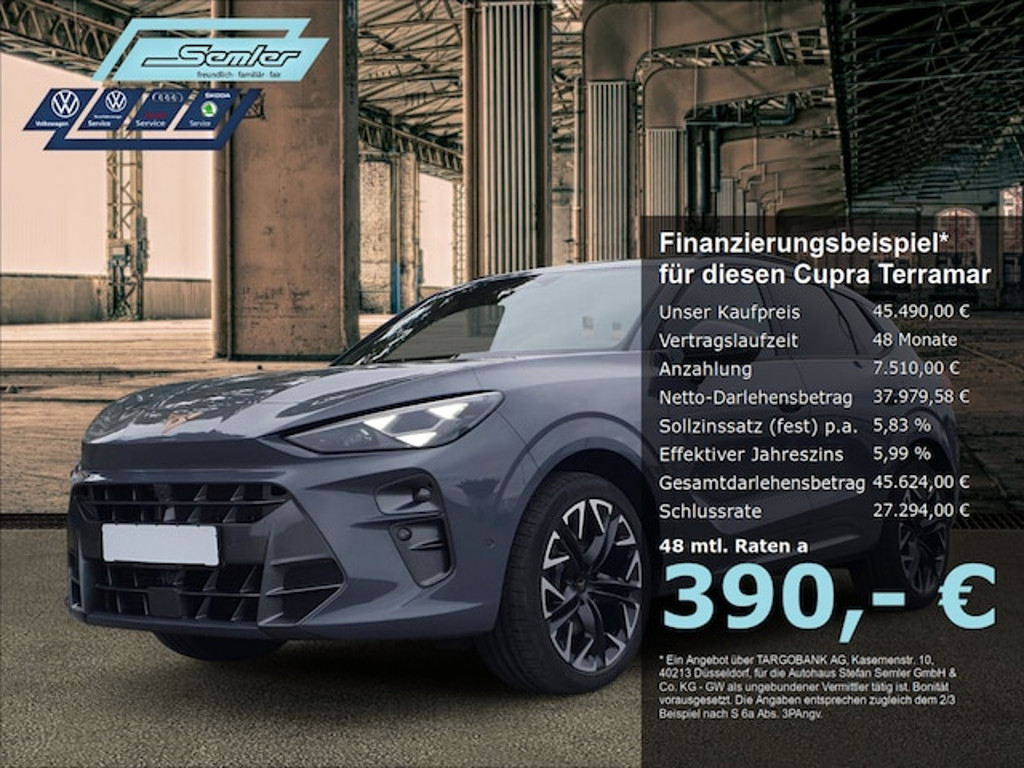 Cupra Terramar 2025 Benzine