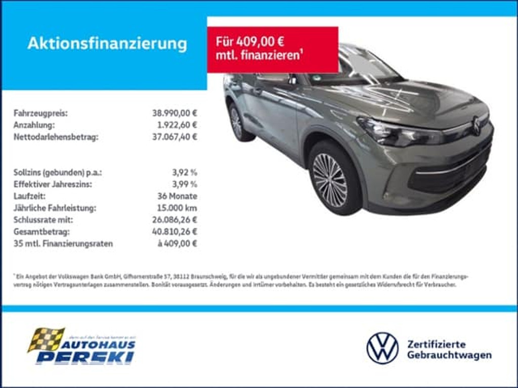 Volkswagen Tiguan 2024 Benzine