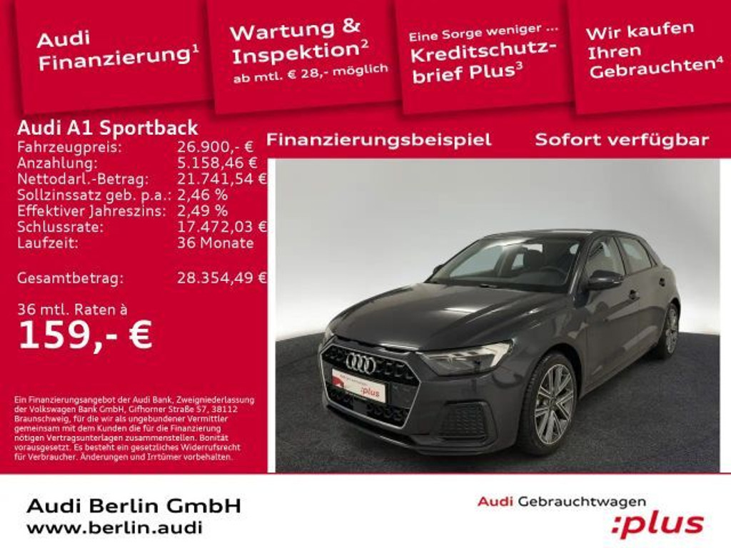 Audi A1 2025 Benzine