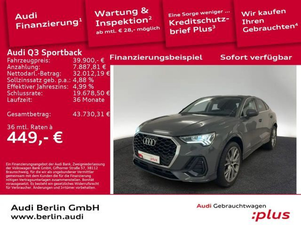 Audi Q3 2022 Hybride Benzine