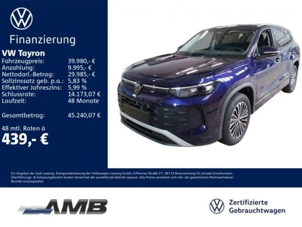 Volkswagen Tayron 2025 Diesel