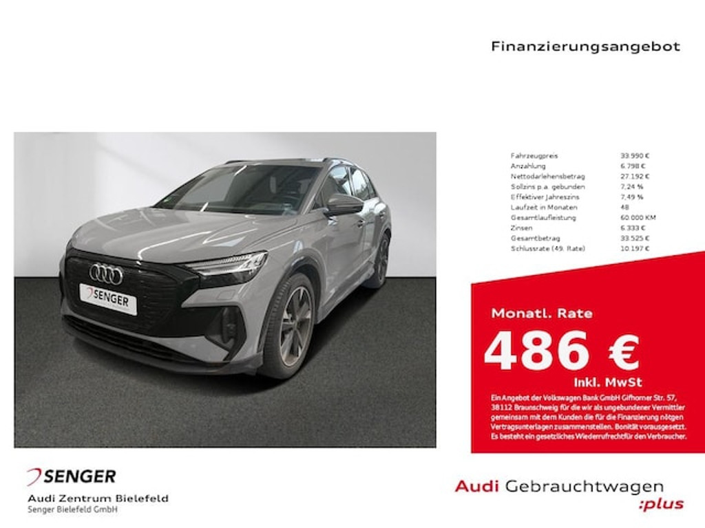 Audi Q4 e-tron 2022 Elektrisch