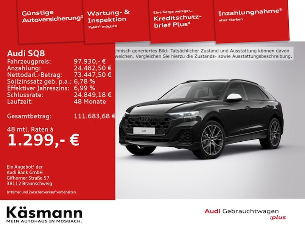 Audi SQ8 2024 Benzine