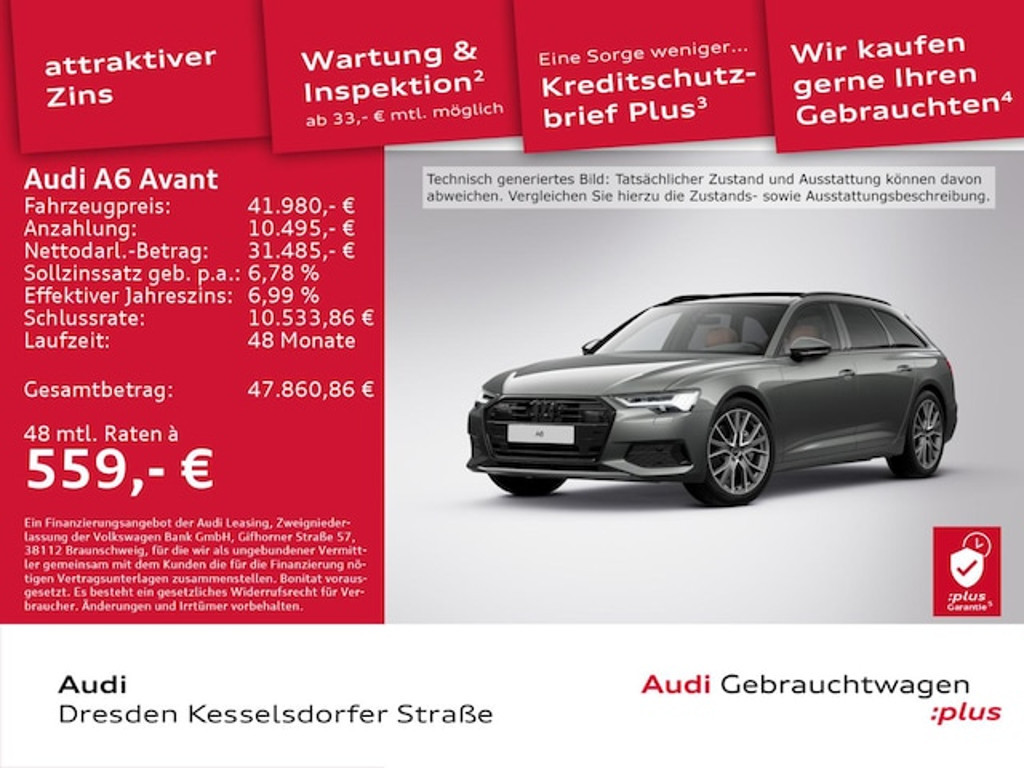 Audi A6 2022 Benzine