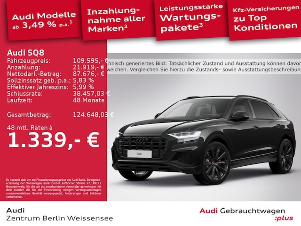 Audi SQ8 2023 Benzine