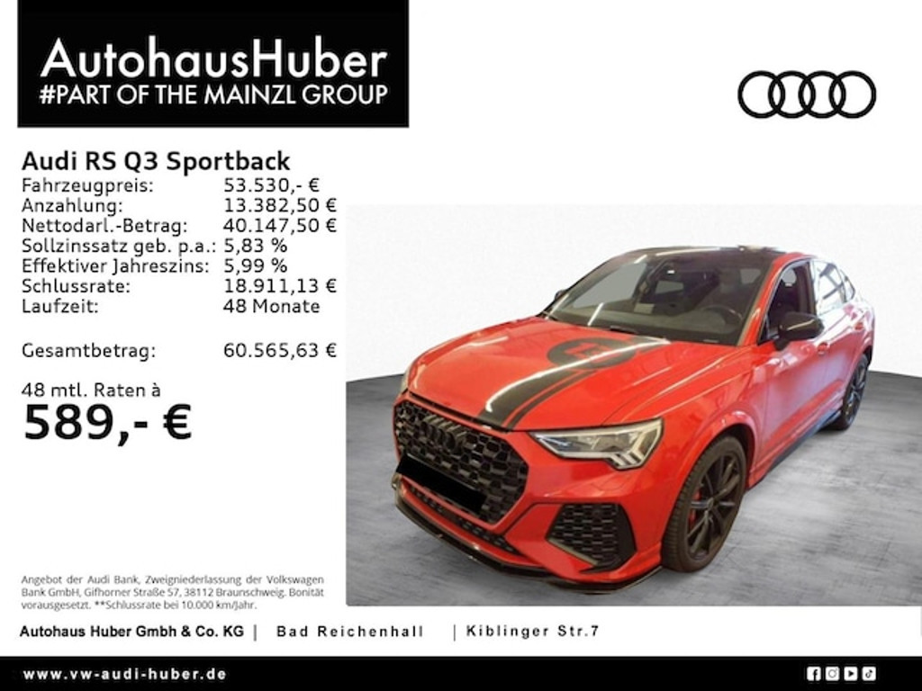 Audi RS Q3 2022 Benzine