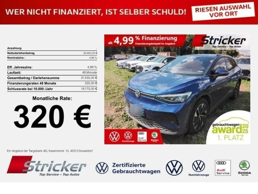 Volkswagen ID.4 2022 Elektrisch