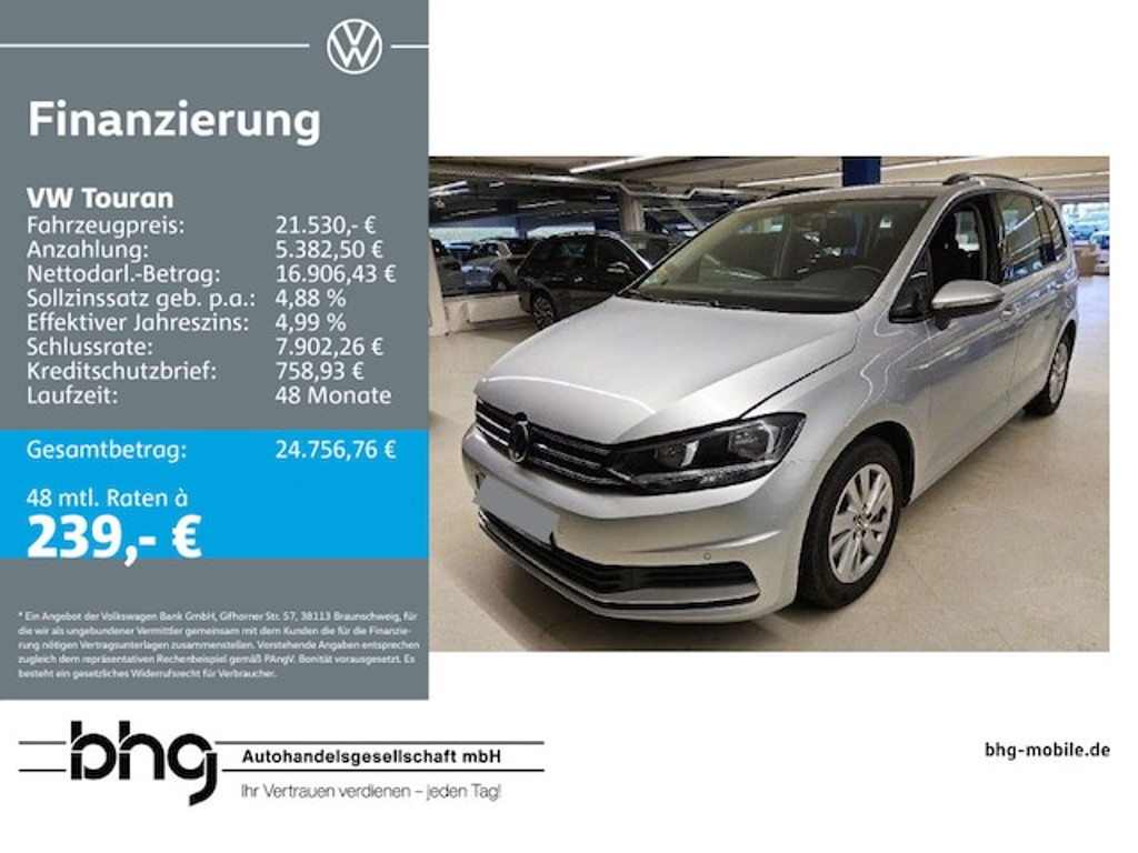 Volkswagen Touran 2021 Benzine